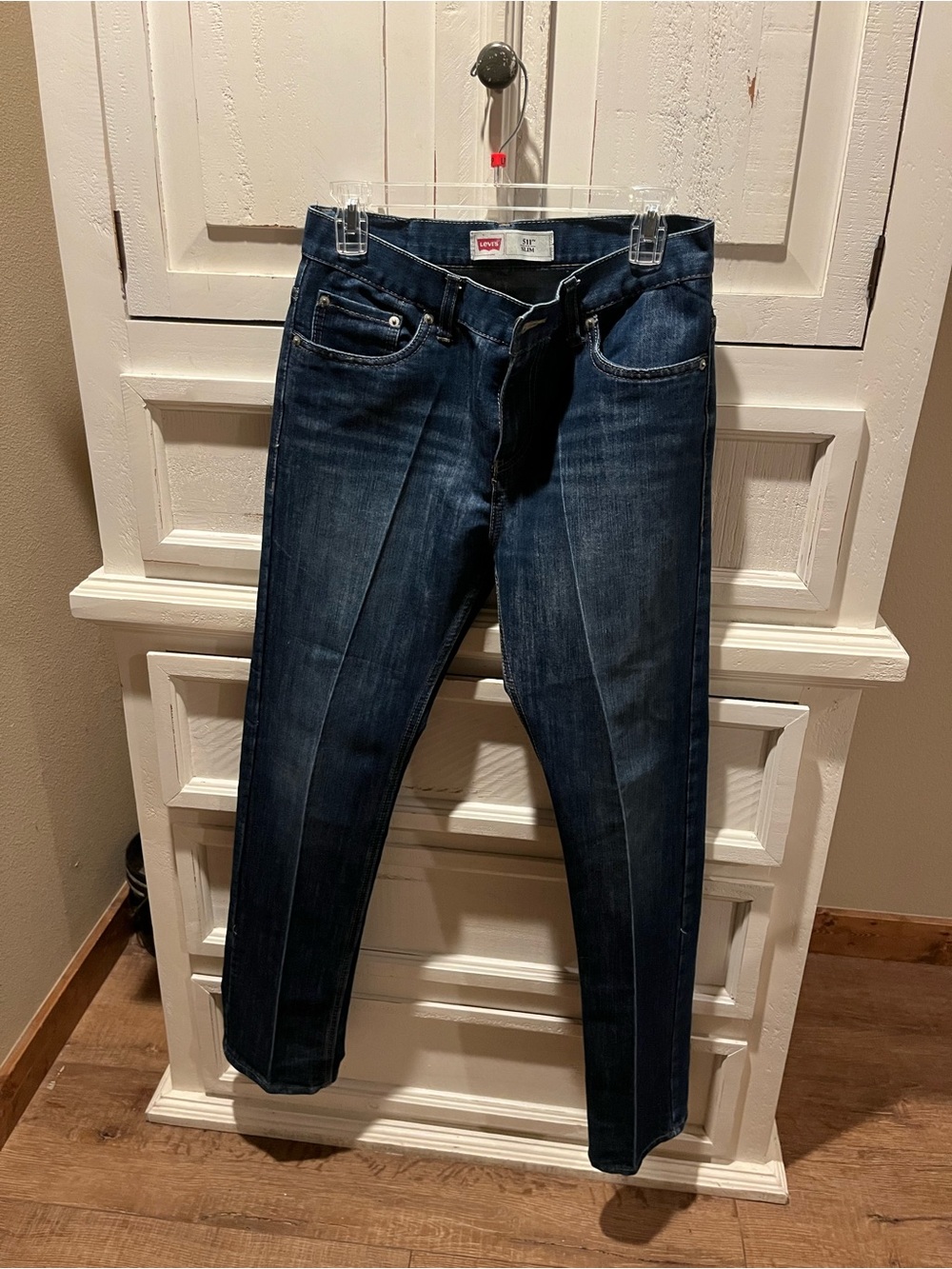 Levi's 511 Slim Straight Jeans Dark Blue Denim